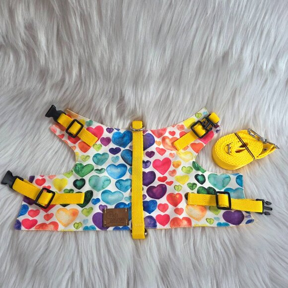 PATIPATRON Cat Harness and Leash Set Cats Escape Proof Adjustable Size M - Picture 5 of 6